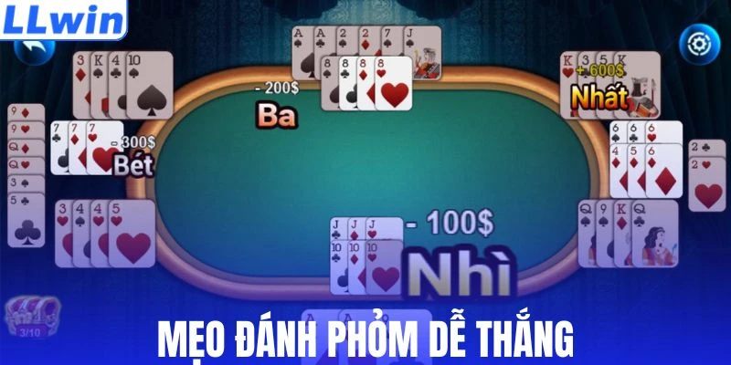 Bật mí mẹo đánh bài Phỏm dễ dàng chiến thắng