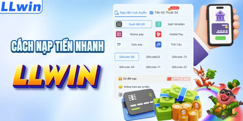 Cách nạp tiền nhanh nhất