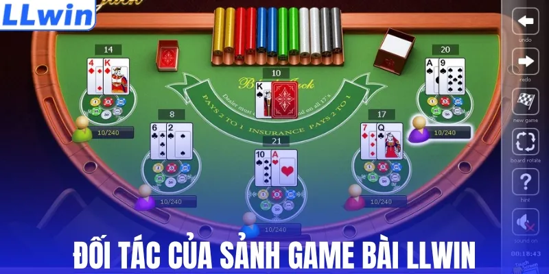 Đối tác của sảnh game bài LLWIN