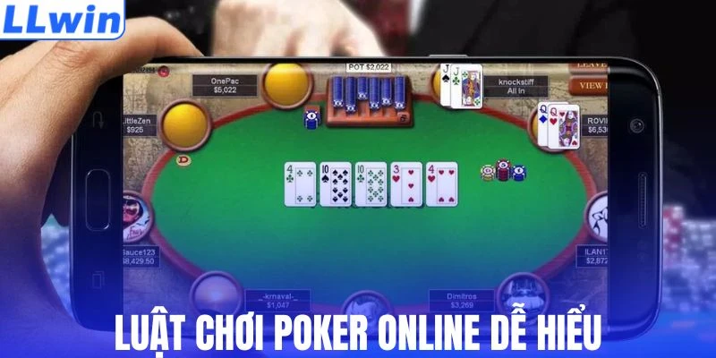 Khám phá luật chơi Poker online dành cho người mới