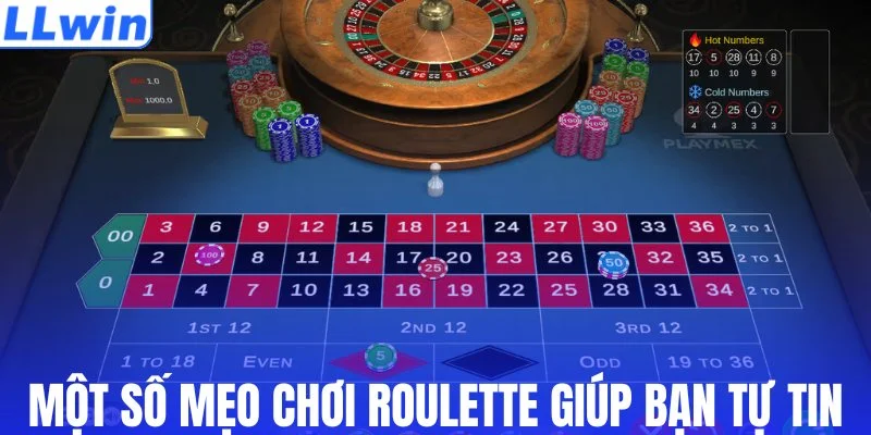 Một số mẹo chơi roulette giúp bạn tự tin