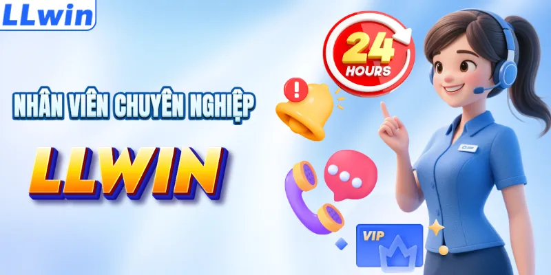 Nhân viên hỗ trợ khách hàng 24/7