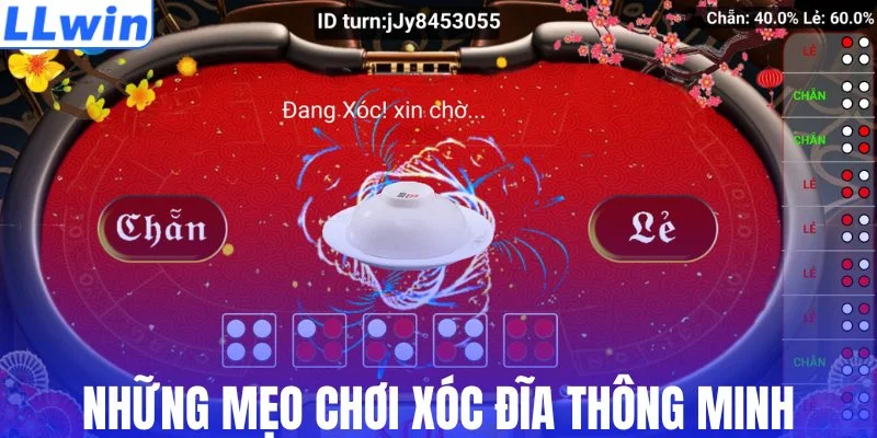 Những mẹo chơi xóc đĩa thông minh