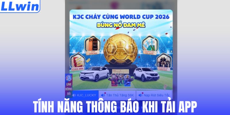 Tính năng đẩy thông báo hiện đại