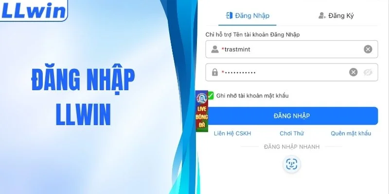 Đăng Nhập LLWIN - Mở Khóa Hàng Ngàn Trò Chơi Hấp Dẫn